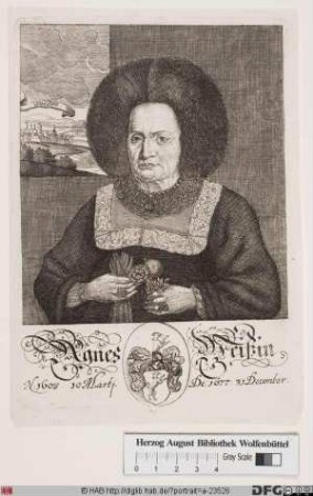 Bildnis Agnes Weiß, geb. ?