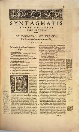 Syntagma iuris universi atque legum paene omnium gentium ... praecipuarum, 2