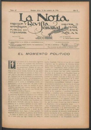 El momento político