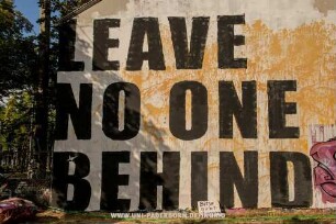 LEAVE NO ONE BEHIND