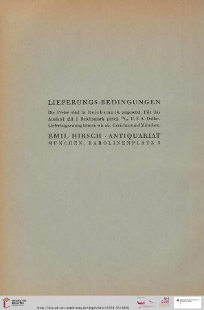 Lieferungs-Bedingungen