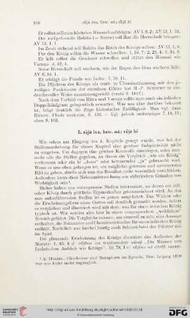 5. rā́jā iva,, bzw. ná; rā́jā hí