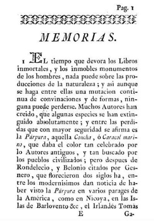 Memorias