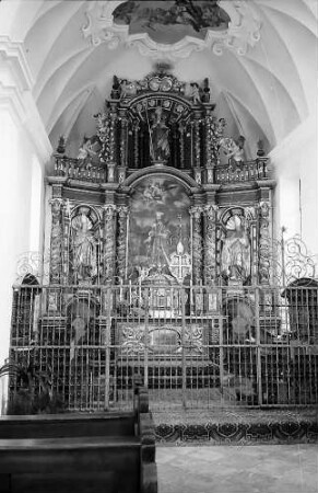 Altar in der St. Trudpert-Kapelle im Münstertal