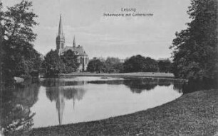 Leipzig: Johannapark mit Lutherkirche