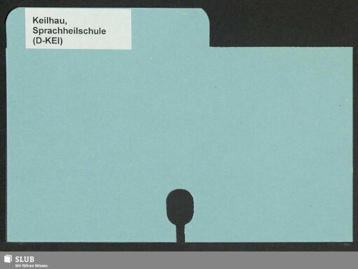 Keilhau-Kerspleben: [Handschriftenkatalog der RISM-Arbeitsstelle Dresden]