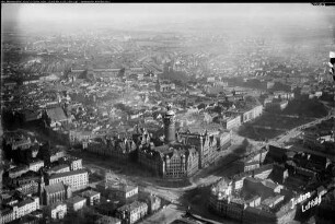 Leipzig, Innenstadt, Neues Rathaus, Thomaskirche, Bahnhof, Lenné-Anlage