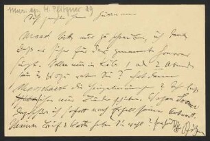 Brief an Emil Gutmann, 01.06.1907