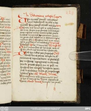 [Offizium] In Dedicacione ecclesie [Textabbruch]