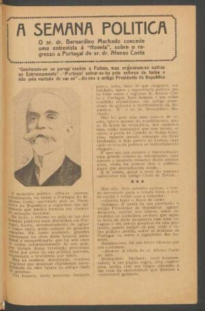 A semana política
