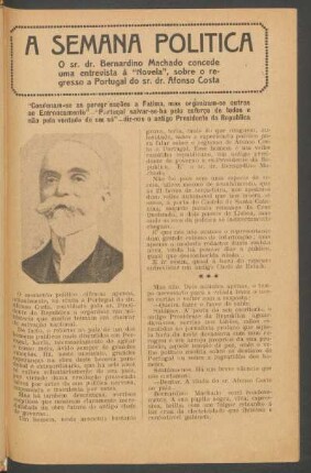 A semana política
