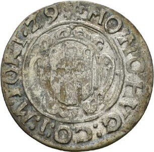 Halbbatzen des Grafen Hugo XVIII. von Montfort, 1629