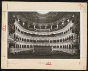 Stadttheater, Brünn: Zuschauerraum