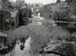 Herrliches Gebiet bei Storforsen, den größten Stromschnellen Schwedens