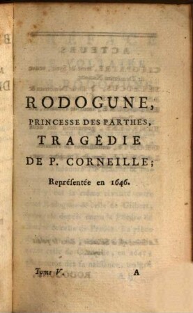 Bibliothèque universelle des dames. Classe 4, Théâtre. 5. 1786