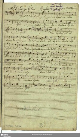 [Coro:] Basso.
