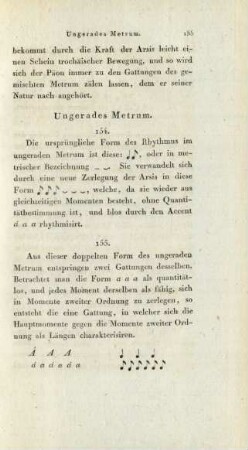 Ungerades Metrum.