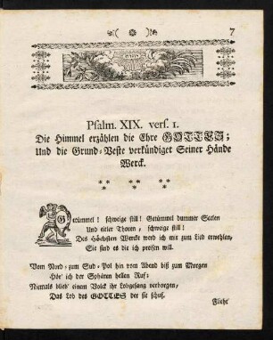 7-14, Psalm XIX. vers I.