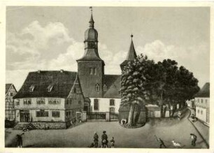 Alte Kirche und Kantorei zu Gehren