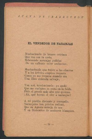 El vendedor de naranjas