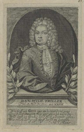 Bildnis des Daniel Wilhelm Triller