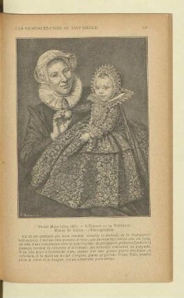 Frans Hals (1584 - 1666). - L'enfant et sa nourrice. Musée de Berlin. - Photographie