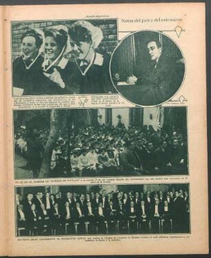 Notas del país y del extranjero [Fotografías]