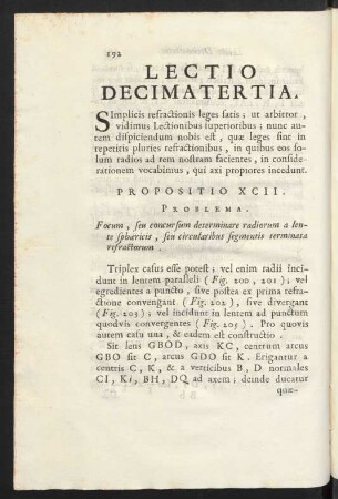 Lectio Decimatertia.