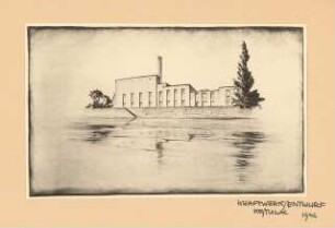 Kraftwerk Kostulac: Ansicht Fluss