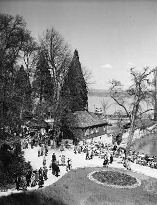 Konstanz-Litzelstetten. Insel Mainau. Bootsanlegestelle