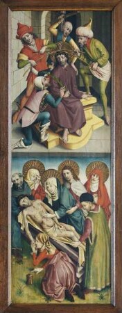 Marienaltar — Zwei Szenen aus der Leidensgeschichte Christi