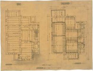 Billing, Hermann; Karlsruhe, Eisenlohrstr. 31; Haus Baumeister - Grundriss Keller; Grundriss EG