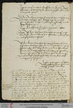 Chronikalische Notizen, 1528