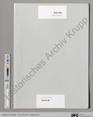 Schreiben von Alfred Krupp an Friedrich Alfred Krupp betr. Bedeutung der Reglements und Geschäftsordnung. [auszugsweise Abschrift der Archivalie FAH 2 B 218]