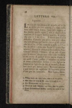Lettera VIII.