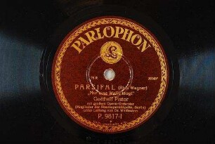 Parsifal : "Nur eine Waffe taugt" / (Rich. Wagner)