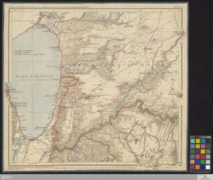 A3: [Karte des Ostjordanlandes] Band A3