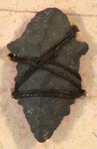 Stone arrowhead