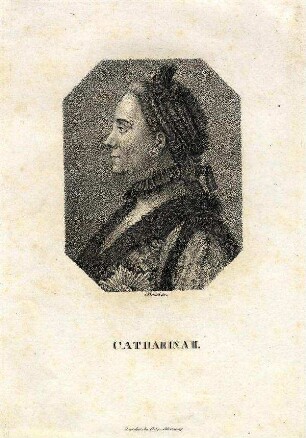 Bildnis von Katharina II. (1729-1796), Kaiserin von Russland