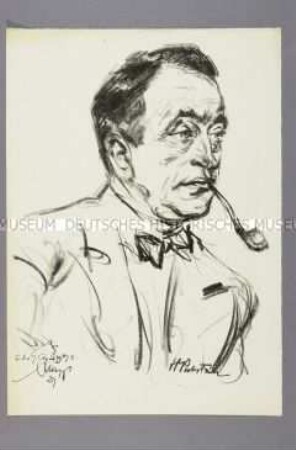 Bildnis des Künstlers Max Pechstein