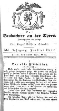 12. Stueck, 21. Maerz 1842