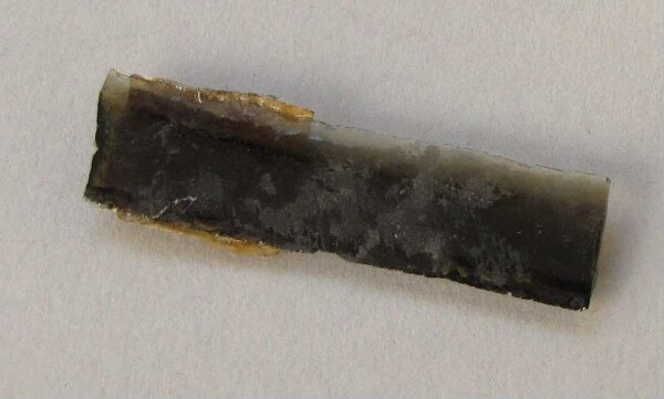 Obsidian knife (fragment)