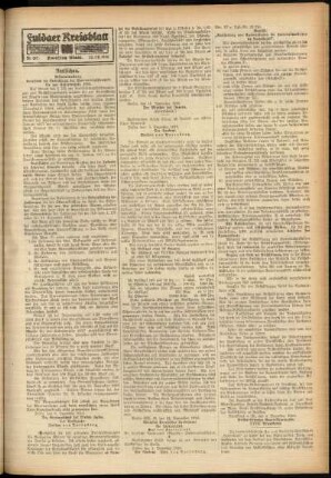 Zweite Ausgabe vom Mittwoch, den 13. Dezember 1916.