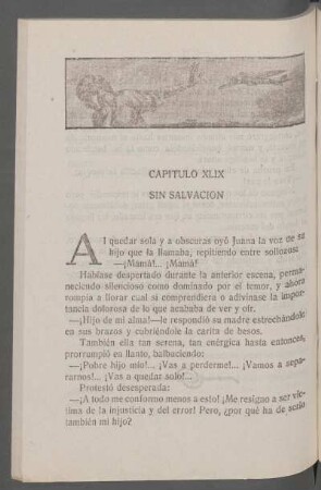 Capítulo XLIX - Sin salvación