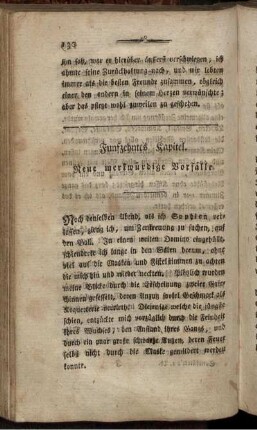 Funfzehntes Kapitel. Neue merkwürdige Vorfälle.