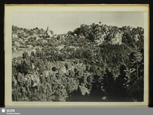 14 Hohnstein, vom Hockstein gesehen
