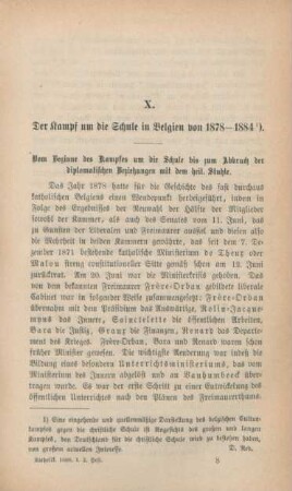 113-145 Der Kampf um die Schule in Belgien von 1878-1884