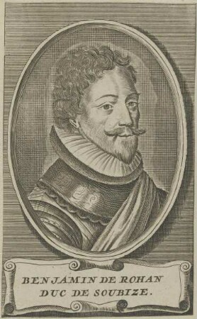 Bildnis des Benjamin de Rohan, Duc de Soubize
