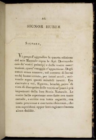 Al Signor Huber