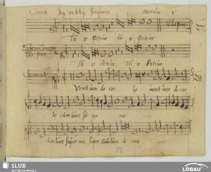 Clemens non Papa, Jacobus: Venit vox de caelo